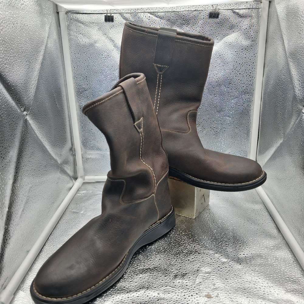 Trussardi Men's Sport Boots Brown, US 8.  Made in Italy